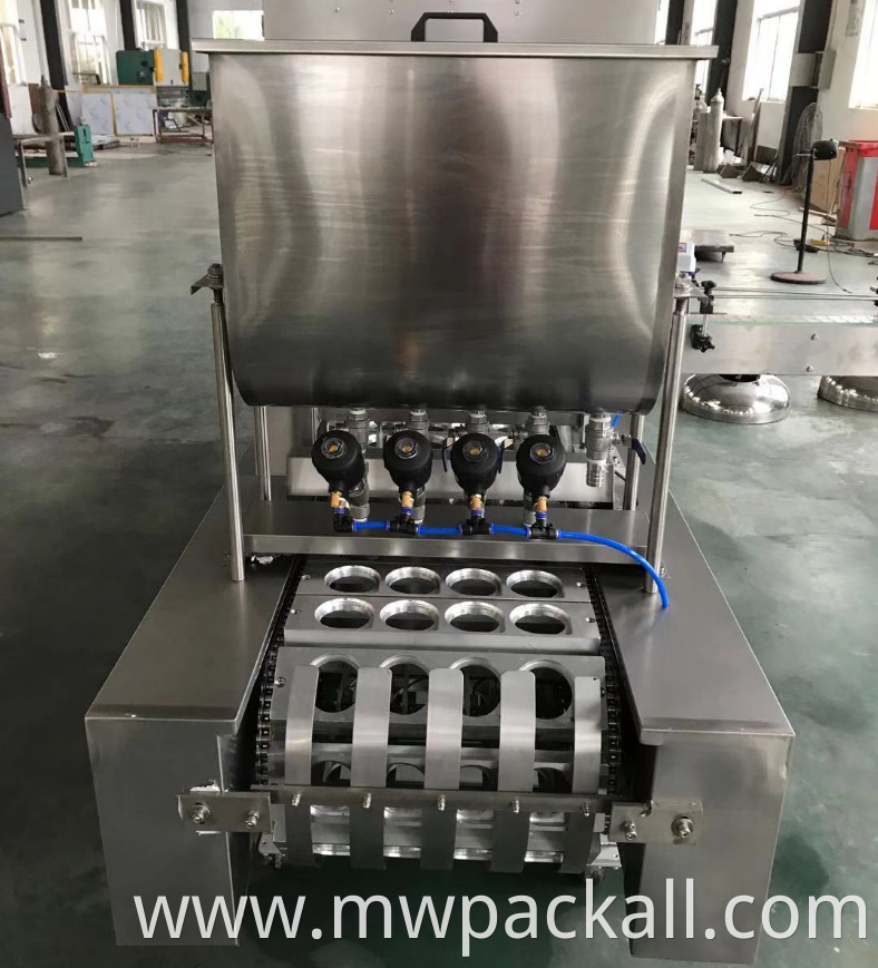 Cup Filling Automatic Ice-cream/water Cup Filling and Sealing Machine Plastic Food Beverage Electric